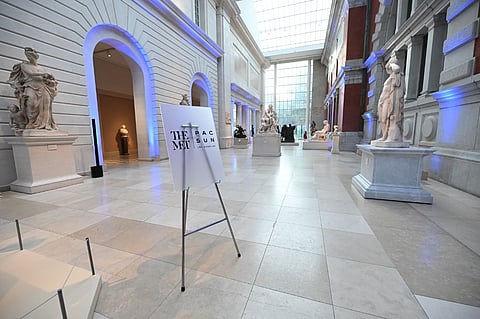 FILE PHOTO: General view as Pacsun and The Metropolitan Museum of Art continue artistic collaboration and celebrate Greek and Roman Collection at The Met in NYC at Metropolitan Museum of Art on 23 August 2023 in New York City. (Photo by Noam Galai / GETTY IMAGES NORTH AMERICA / Getty Images via AFP)