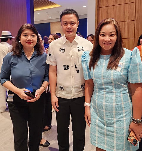 Captain Stanley Ng (middle) with PAL spokesperson Cielo Villaluna (left) and Tourism Undersecretary Mae Elaine Bathan. | Photographs by Honey Jarque Loop for the Daily Tribune