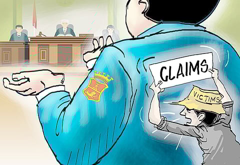 Foul influence, bound hands