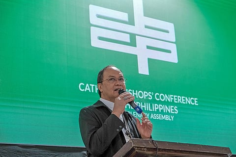 Bishop Pablo Virgilio David, CBCP President.. Photo from CBCP News/Official Website.