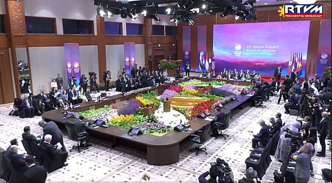 ASEAN Summit Plenary Session.