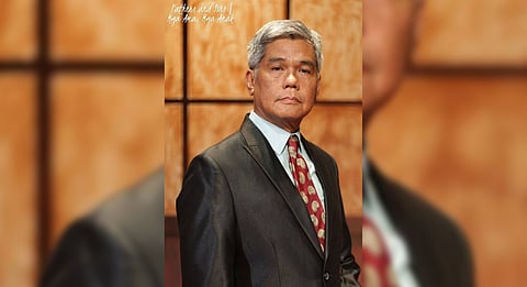 FILIPINO playwright Rody Vera. | PHOTOGRAPH COURTESY OF DULAANG UNIBERSIDAD NG PILIPINAS