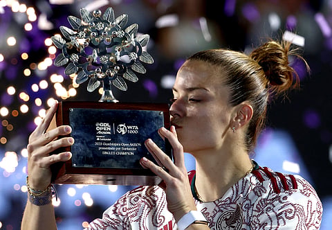 Sakkari rules Guadalajara netfest