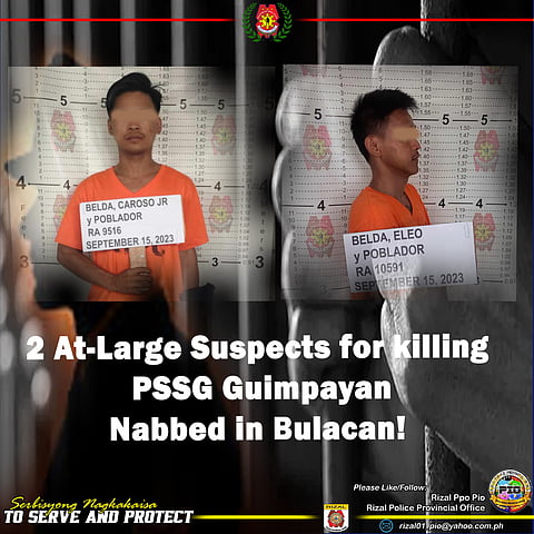 Image from Rizal Police Provincial Office Facebook page