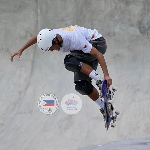 POC President Abraham Tolentino thinks JR Francisco was robbed of the bronze. Photo courtesy of the Philippine Olympic Committee.