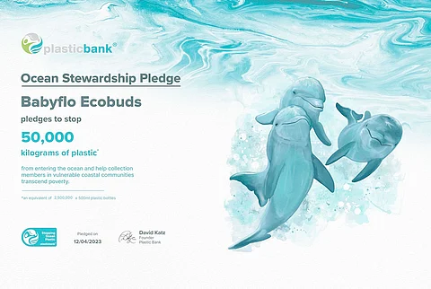 Babyflo and Plastic Bank are aiming to collect another 50,000 kilograms of plastic this year with the help of Plastic Bank’s collection community members. | PHOTOGRAPH COURTESY OF BABYFLO