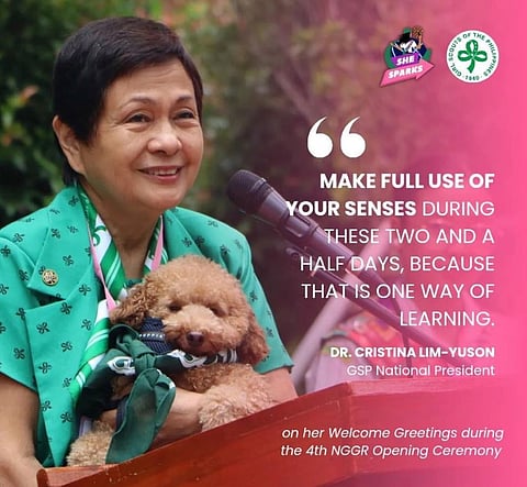 Nina Lim-Yuson | Photograph courtesy of the Girl Scouts of the Philippines
