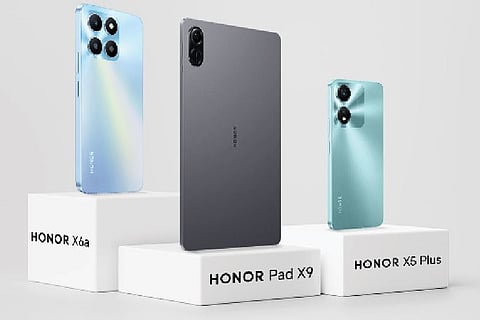 Completing the viral HONOR X Series are the budget-friendly HONOR X6a, X5 Plus, and Pad X9 making its debut on 26 September. | photograph courtesy of Honor