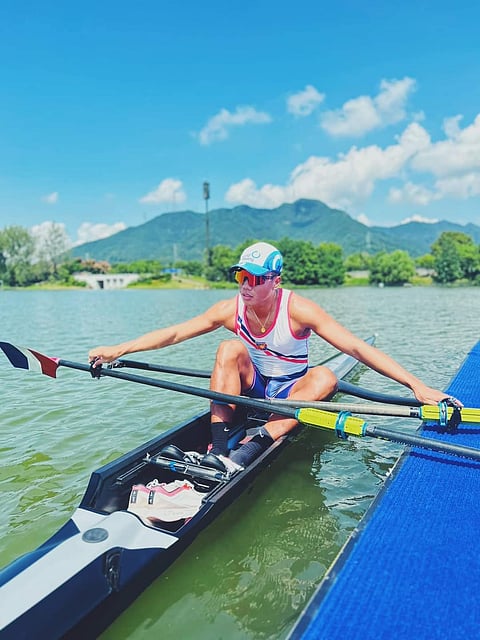 Tokyo Olympics veteran Cris Nievarez will lead the Philippine rowing team in the 19th Asian Games. | PHOTOGRAPH COURTESY OF Philippine Rowing Association/FB