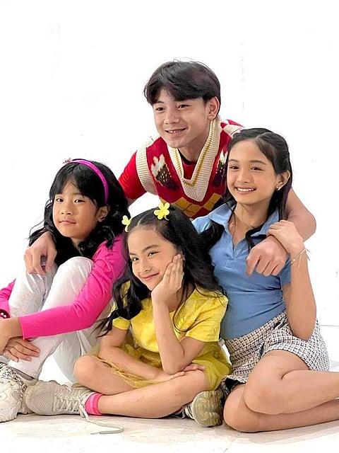 from left Honey Love Johnson, Tom Leaño, Sebreenika Santos and Cheska Maranan.