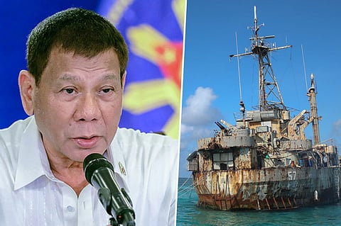 Duterte breaks silence on ‘promised’ BRP Sierra Madre removal: ‘They’re dreaming’