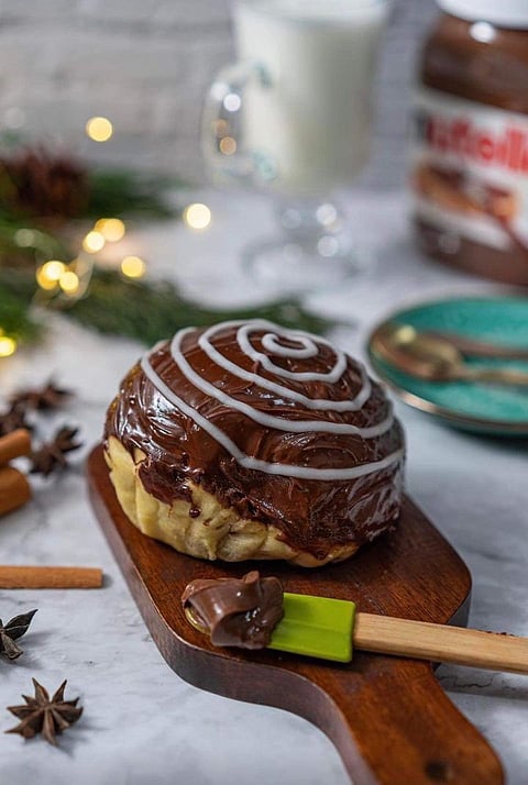 Photograph courtesy
of my baby pat
Nutella Ensaymada.