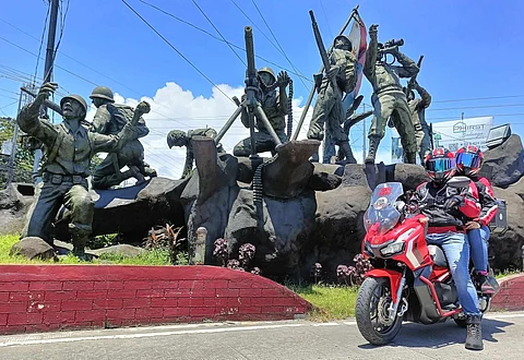 First Line of Defense at Layac Junction.