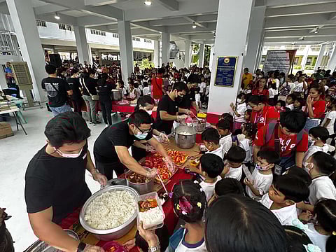 917Ventures employees marked the company’s fourth anniversary with a back-to-school activity in Pasig City. | PHOTOGRAPHS COURTESY OF 917VENTURES