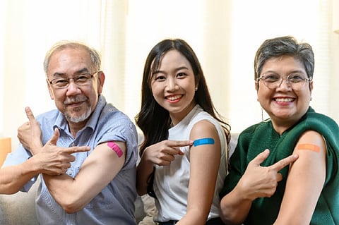 Individuals inoculated with flu vaccine reduce their risk of going to the doctor by up to 60 percent. | PHOTOGRAPH COURTESY OF GSK