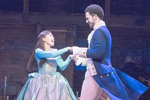 RACHEL Ann Go as Elizabeth Hamilton in London’s West End. | PHOTOGRAPH COURTESY OF Hamilton