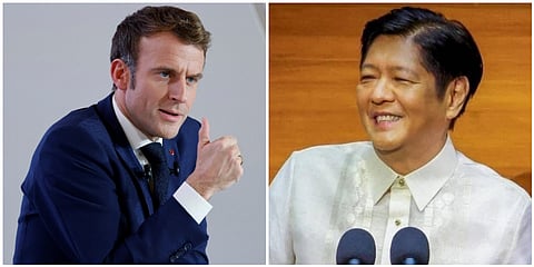 Marcos discusses WPS issue with French President Macron