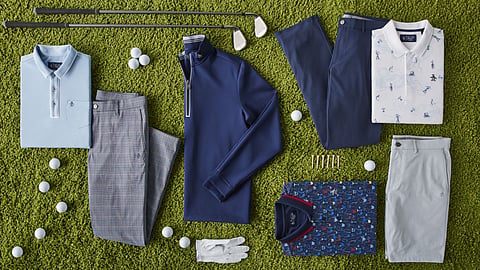 Original Penguin’s golf collection.