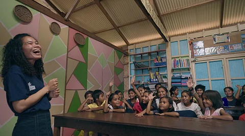 Into it Palawan’s Jungle School gets featured by artistic director Erwan Heussaff in Lenovo’s ‘Let’s Get Into It’ content-creation push for stories that impact on viewers. | PHOTOGRAPH COURTESY OF LENOVO