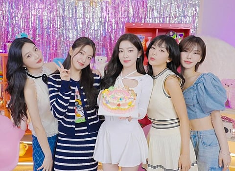 RED Velvet members (from left) Joy, Yeri, Irene, Seulgi and Wendy. | photograph courtesy of SM Entertainment