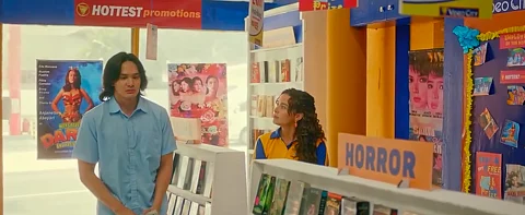 RURU Madrid and Yassi Pressman in ‘Video City: Be Kind, Please Rewind.’ | photograph courtesy of GMA pictures