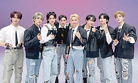 Photograph courtesy
of IG/REAL STRAY KIDS
STRAY Kids