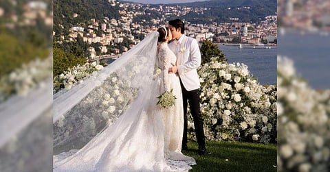 Thai stars Kimberley Anne Woltemas, Mark Prin marry in Italy
