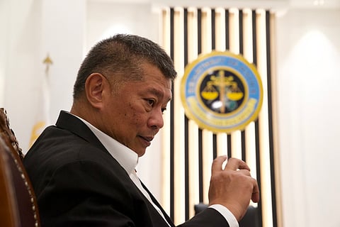 Justice Secretary Jesus Crispin Remulla