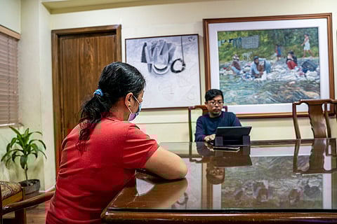 Triple whammy Following her husband’s death last June in Saudi Arabia, amid her fighting the ‘Big C,’ Arlyn Pangan laments in an interview by Allan Hernandez her being accused of involvement in the alleged Alpha Assistenza scam. |