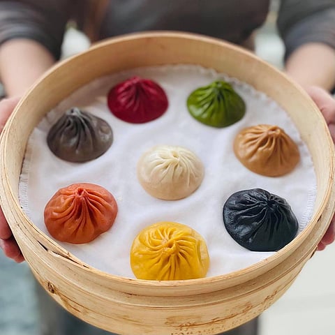 Paradise Dynasty offers eight-colored xiao long bao