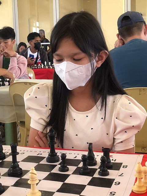 12-year old Charlee Andrea Manjares ruled the 1st Farrah Sequito Agr Group (12U)Chess Championships