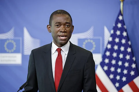 US Deputy Treasury Secretary Wally Adeyemo. Photo by JOHANNA GERON / POOL / AFP