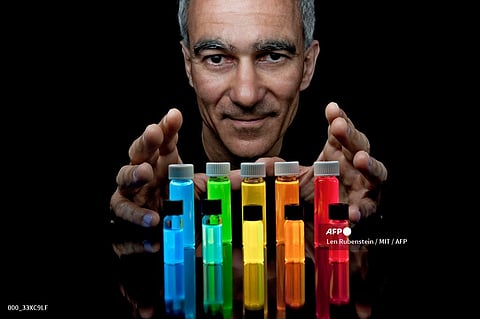 In this undated image obtained from the Massachusetts Institute of Technology (MIT) shows MIT chemist Moungi Bawendi winner of the 2023 Nobel Prize in Chemistry. French-born Moungi Bawendi, Louis Brus of the United States and Russian-born Alexei Ekimov won the Nobel Chemistry Prize for research in semiconductor nanocrystals known as quantum dots. Photo by Len Rubenstein / MIT / AFP