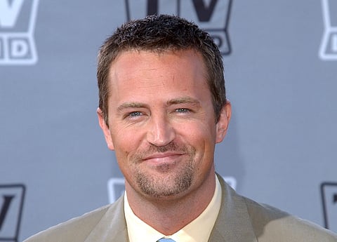 (FILES) Matthew Perry, one of the stars of smash hit TV sitcom "Friends," has been found dead at his home, US media reported Saturday 28 October. (Photo by Chris Delmas / AFP)