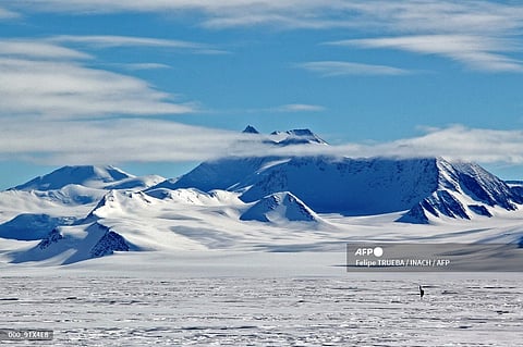 Photo by Felipe TRUEBA / INACH / AFP