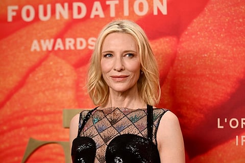 NEW YORK, NEW YORK - JUNE 15: Cate Blanchett attends the 2023 Fragrance Foundation Awards at David H. Koch Theater at Lincoln Center on June 15, 2023 in New York City. Noam Galai/Getty Images/AFP (Photo by Noam Galai / GETTY IMAGES NORTH AMERICA / Getty Images via AFP)