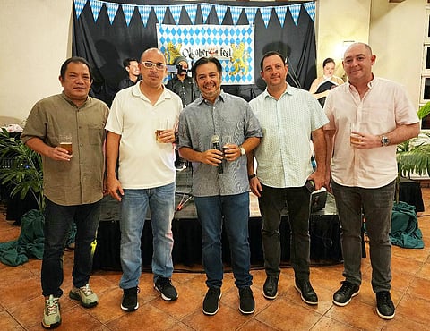 Casino Español de Cebu board of directors: Dino Diez, Louie Moro, Andre Borromeo, Eduard Loop and Javi Sala.
