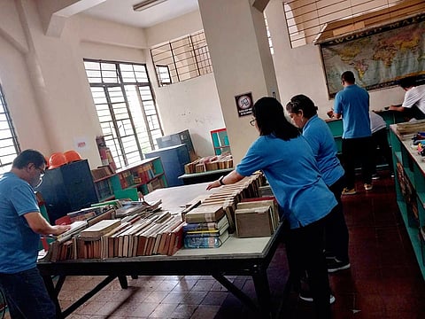 Old school A number of city libraries in Manila are undergoing renovations to better serve residents who are going back to the traditional way of learning — reading ink-on-paper books. | FB.COM/MANILA CITY LIBRARY