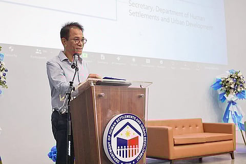 DHSUD Secretary Jose Rizalino Acuzar (Photo from DHSUD / Facebook)