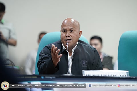 Sen. Bato dela Rosa. Photo courtesy of Senator Ronald "Bato" Dela Rosa/Facebook.