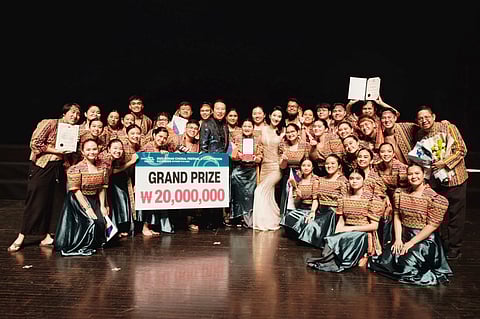 DLSU Chorale wins Grand Prix at Busan Chorale Festival and Competition