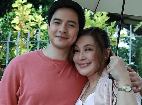 Alden Richards and Sharon Cuneta.