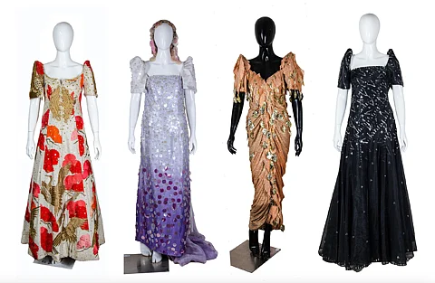 Ben Farrales ternos donated by the Farrales family.(PHOTOGRAPHS COURTESY OF FASHION POWER)