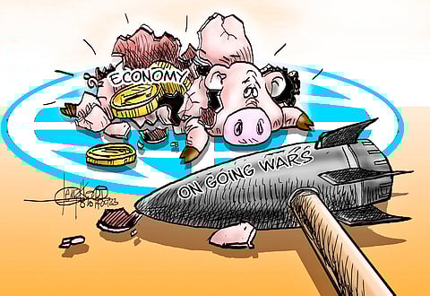 Geopolitics and shock-prone world