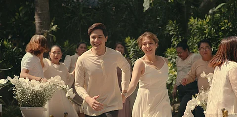 ‘FIVE Breakups and a Romance’ marks Julia Montes and Alden Richards’ first movie pairing. | Photograph courtesy of Cornerstone Entertainment