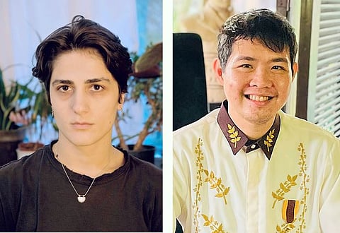 Tekla Aslanishvili and Neil Solomon Locsin.