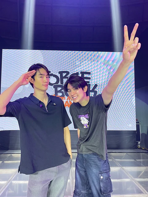 Booka and Force. Photo courtesy of GMMTV.