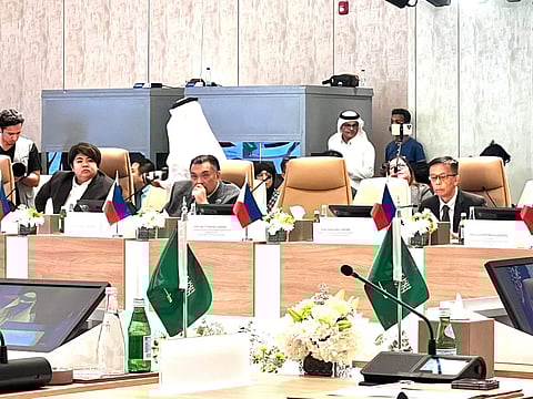 Round-Table Meeting with Saudi business leaders in Riyadh. Photo courtesy of @HansLeoCacdac/X.