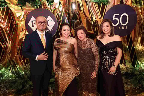 The family behind F&C Jewelry (from left): Marcelino Florete III, Marissa Florete-Gorriceta, Susan Florete and Marjorie Florete.
(Photographs courtesy of f&c jewelry)