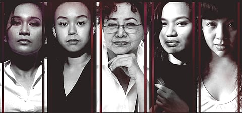 Five female actors headline ‘Sidhi’t Silakbo.’ | PHOTOGRAPH COURTESY OF Dulaang UP